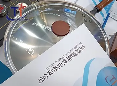 Pure titanium wok in stock Pure titanium wok in stock