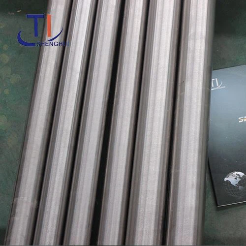 Lathe Polishing Titanium Rod