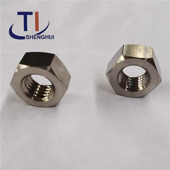 ISO 4034 GR7 Titanium Hex Nuts